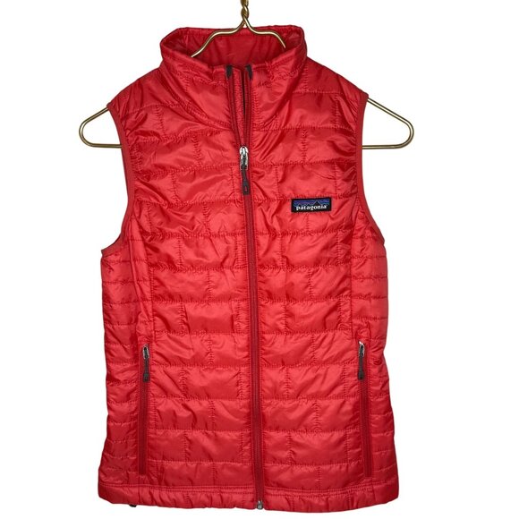Patagonia Jackets & Blazers - Patagonia Womens Coral Nano Puff Vest XXS Lightweight Worn Wear Outdoor Layer